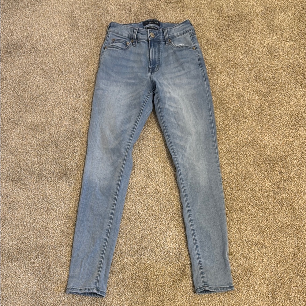 Aeropostale Blue Skinny Jeans